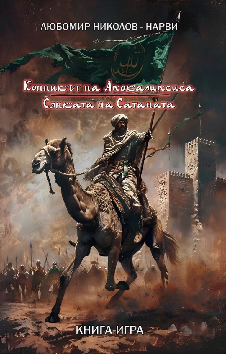 Конникът на Апокалипсиса - Сянката на Сатаната - книга-игра