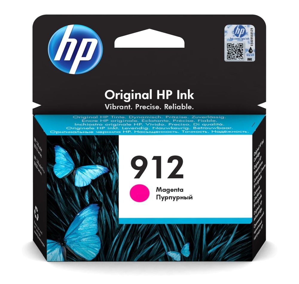 HP 912 Магента Оригинален Мастилен Касет