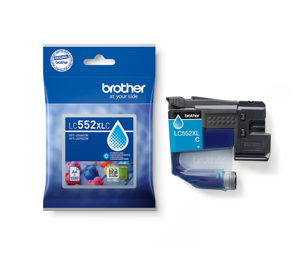 Brother LC-552 XL Cyan мастило касета висок добив
