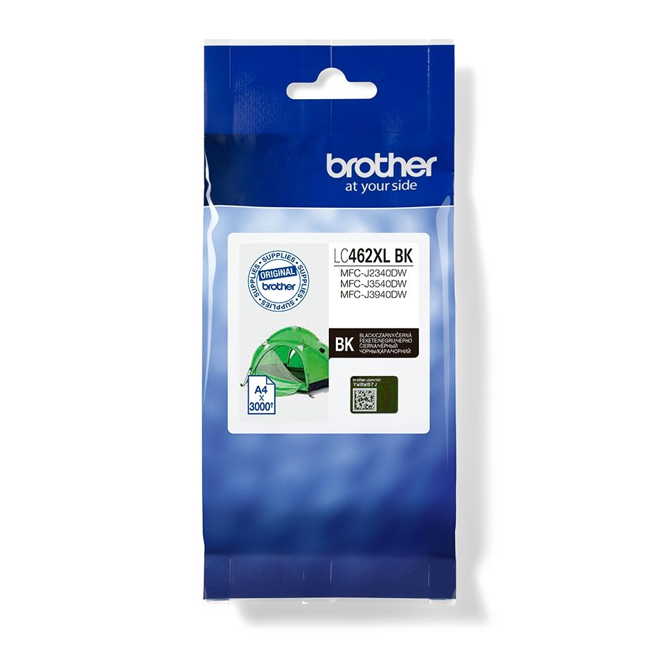 Brother LC462XLBK Черен мастилен касет за MFC-J2340DW/J3540DW/J3940DW