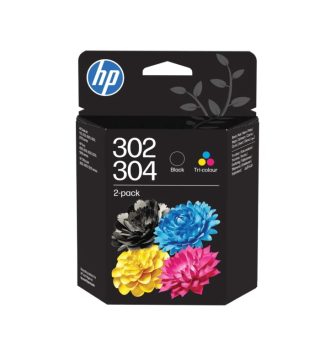 HP 302/304 Трицветен/Черен мастилен касет 2-Pk