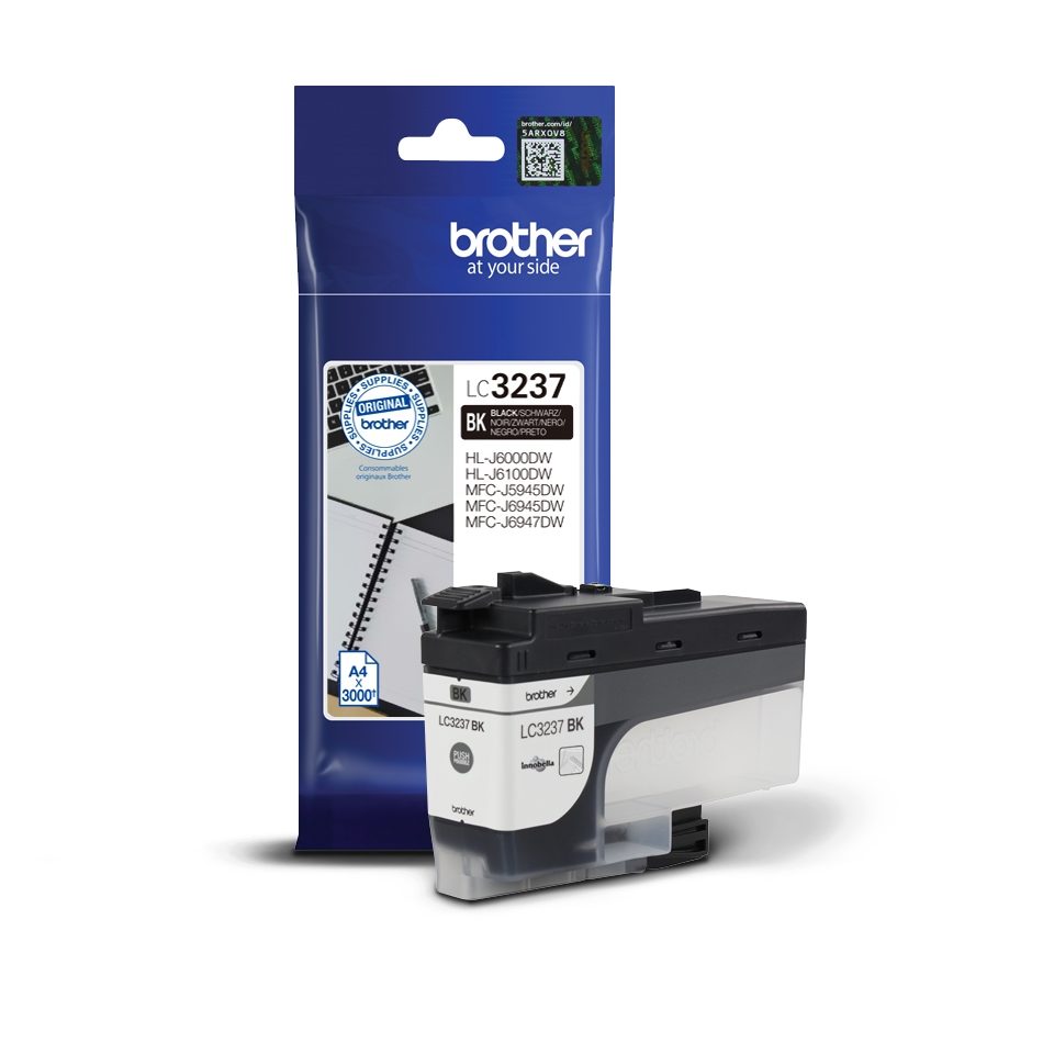 Brother LC-3237 Черен мастилен касет
