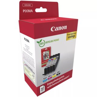 Canon CLI-581 C/M/Y/BK Photo Value Pack