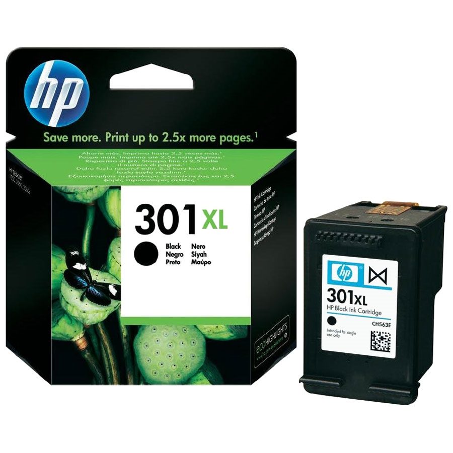 HP 301XL Черен мастилен касета