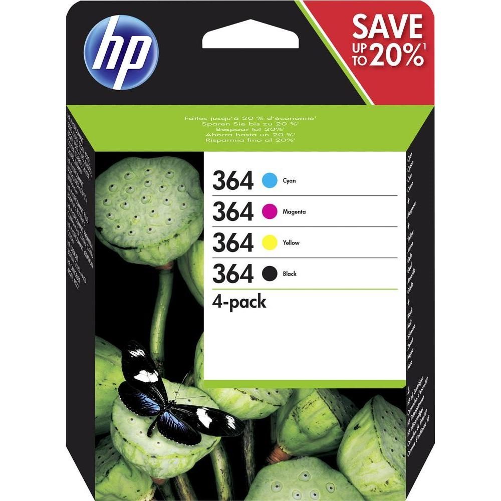 HP 364 CMYK мастилено касета комплект от 4