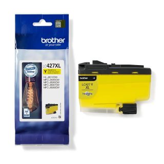 Brother LC-427XLY Жълт мастилен касет