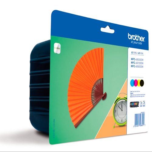 Brother LC-129XL Value Pack мастило (черно/циан/магента/жълто)