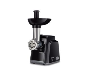 Tefal NE105838 Месомелачка, 1400W, Капацитет 1.7 kg/min, Функция за обратно въртене, Нож за мелене, 2 приставки за наденица, Черен