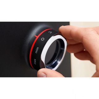 Bosch MFWS440B Месомелачка – MultiPower 1900 W, планетарна предавателна кутия, 2,5 kg/min, приставка за кебап, приставка за наденица, функция обратно въртене, черен