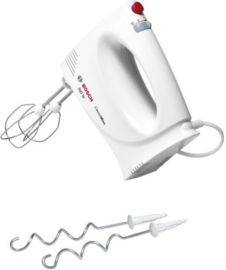 Миксер Bosch MFQ3010, 300 W, 2 скорости плюс турбо функция, Бял
