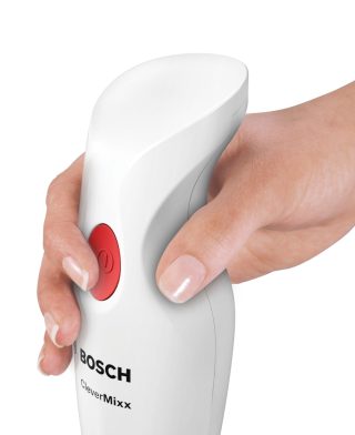Bosch MSM14000, пасатор, CleverMixx, 400 W, бял, тъмночервен