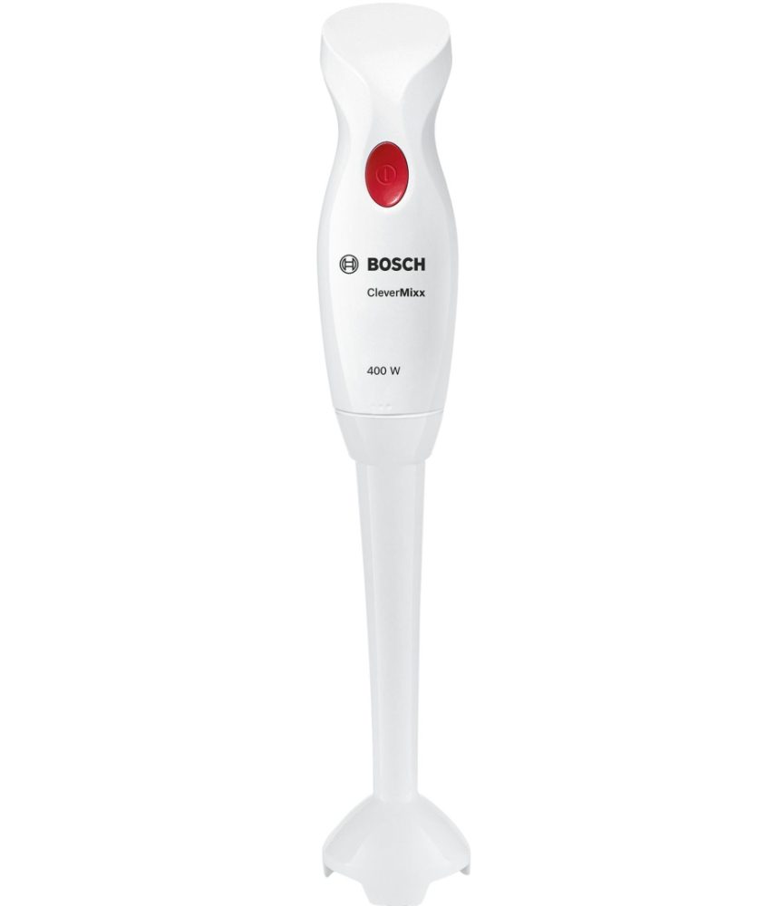 Bosch MSM14000, пасатор, CleverMixx, 400 W, бял, тъмночервен