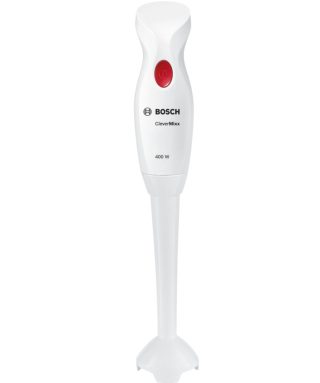 Bosch MSM14000, пасатор, CleverMixx, 400 W, бял, тъмночервен