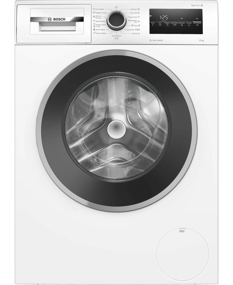Перална машина Bosch WAN2826NBY, свободностояща, 9 kg, енергиен клас A, 1400 об/мин