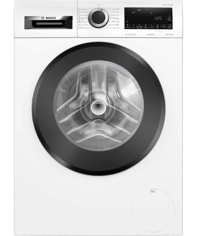 Пералня Bosch WGG242Z6BY, SER6, 9 kg, енергиен клас A, 1200 rpm