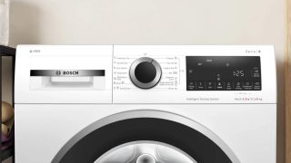 Bosch WNG254A0BY Серия 6 пералня със сушилня, 10,5/6 кг, D/A, 1400 об/мин