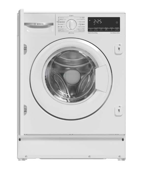 BOSCH WKD28490EU, SER6, Вградима пералня със сушилня 8/5 кг, E/A, 1400 об/мин