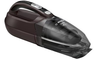 Bosch BHN16L Rechargeable Vacuum Cleaner, Move Lithium 16Vmax, Cyclonic Airflow System, Gray