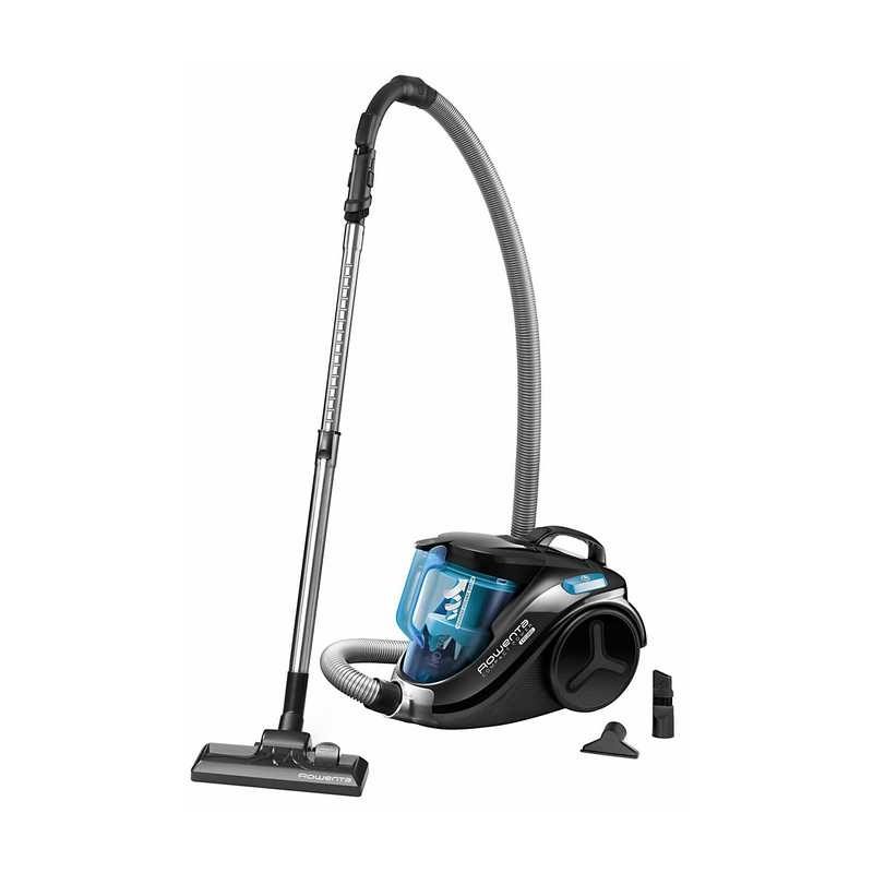 Rowenta RO3731EA Compact Power прахосмукачка без торба, 750W, черна/синя