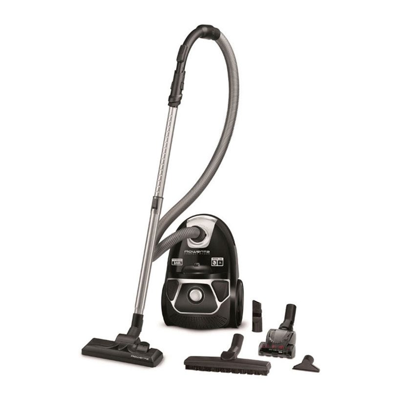 Прахосмукачка Rowenta RO3985EA Compact Power Animal Care, 750 W, с торбичка, черна