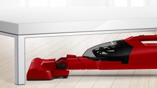 Bosch BBHF214R Безжична прахосмукачка тип пръчка, 2 в 1 Readyy'y, серия 2, 14.4V, червена