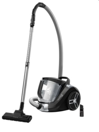 Прахосмукачка Rowenta Compact Power XXL RO4825EA, черно+сиво, 2.5 л, 550 W
