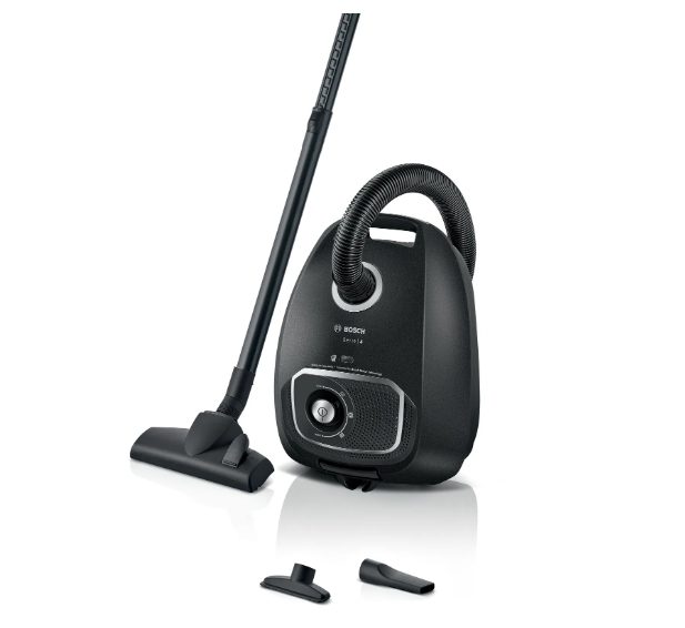 BOSCH BGB41BA1 SER4 прахосмукачка с торбичка, черен, 600 W, 75 dB