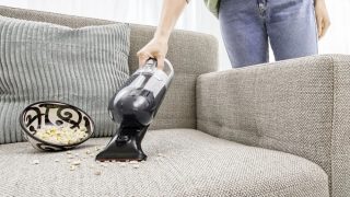 Bosch BBH3ALL23, Безжична ръчна прахосмукачка 2 в 1 Flexxo Gen2 23Vmax, Serie 4, вградени аксесоари, Кафяв