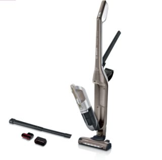 Bosch BBH3ALL23, Безжична ръчна прахосмукачка 2 в 1 Flexxo Gen2 23Vmax, Serie 4, вградени аксесоари, Кафяв