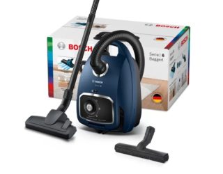 Bosch BGB6X300 Series 6 прахосмукачка с торбичка, 4L, Син