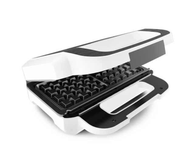 Сандвич мейкър Tefal SW701110 Multiplates Snack XL, 850W, допълнително дълбоки плочи, 2 плочи (триъгълни сандвичи, гофрети)