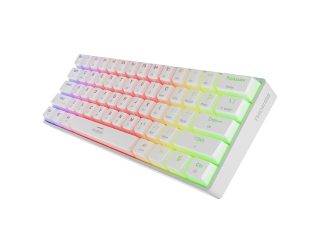 Genesis Mechanical Gaming Keyboard Thor 660 G2 Wireless RGB Backlight WHITE GATERON BROWN