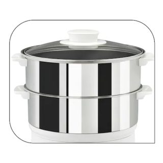 Tefal VC145130, Convenient series white – уред за готвене на пара