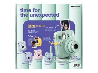 Комплект за моментални снимки FujiFilm Instax Mini 13, Зелен