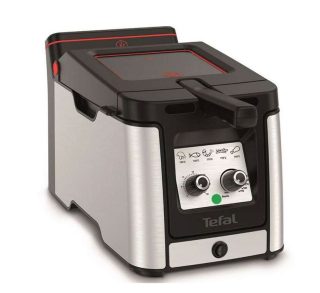 Термопот Tefal FR600D10 Clear Duo (Odorless), 1.2 kg (3.5 L), 2000 W, регулируема температура и таймер (30 мин), подвижна купа, хладен допир, вкл/изкл