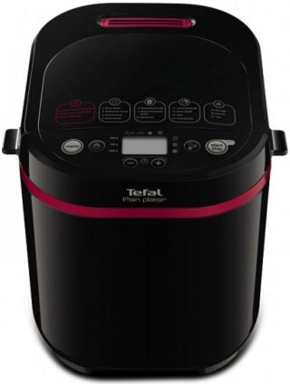 Хлебопекарна Tefal PF220838 Pain Plaisir, 1 kg, 17 програми, черна