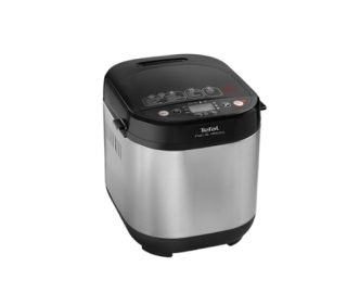 Хлебопекарна Tefal PF240E38 Pain Plaisir, 500/750/1 kg, 20 програми, черен/инокс, 720W, 3 степени на изпичане