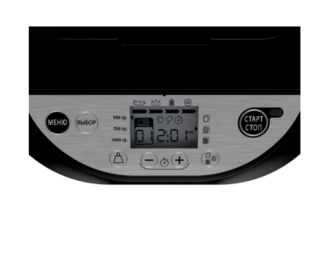 Tefal PF251835, Pain & Tresors 1KG NR/MET, 22 автоматични програми, 610-700 W, черен