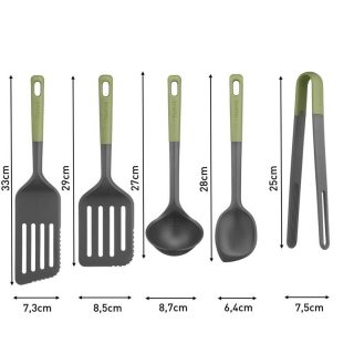 Tefal K279S555 Комплект прибори за готвене Essential 2-в-1, 5 части