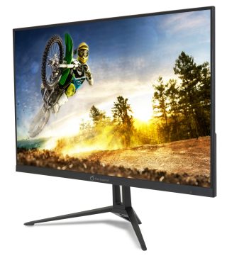Монитор Aopen 24KG3YS1bipx, 23.8" IPS, FHD (1920x1080), ZeroFrame, FreeSync, 180Hz, 1ms, 100M:1, 250 nits, 1x HDMI 2.1, 1x DP 1.2, Audio Out, BlueLightShield, Tilt, Black