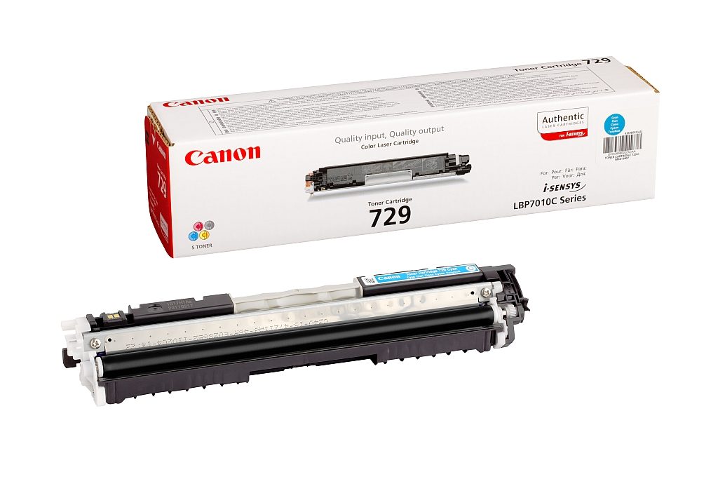 Тонер касета Canon CRG-729C (циан)