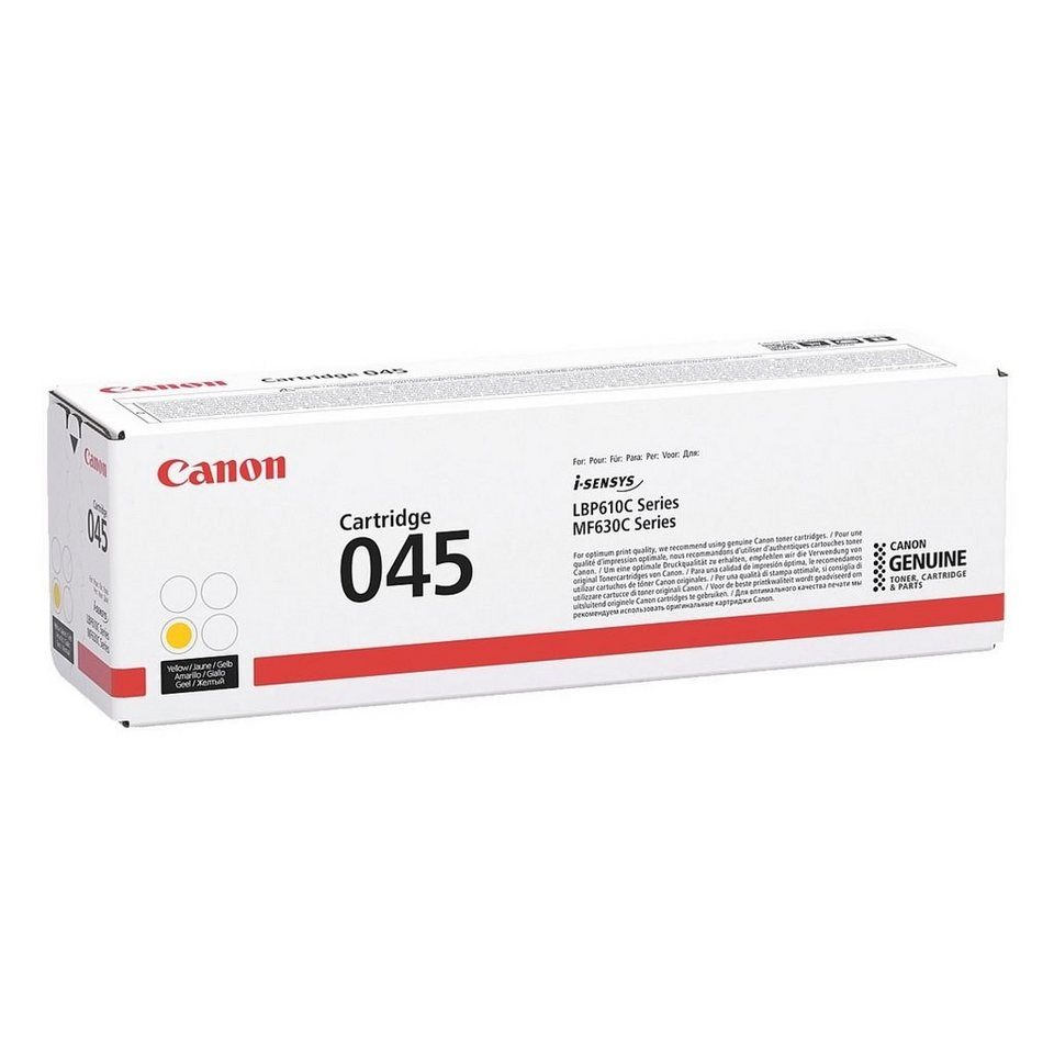 Тонер касета Canon CRG-045 Y