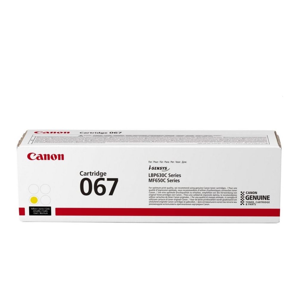 Canon CRG-067 Y тонер касета