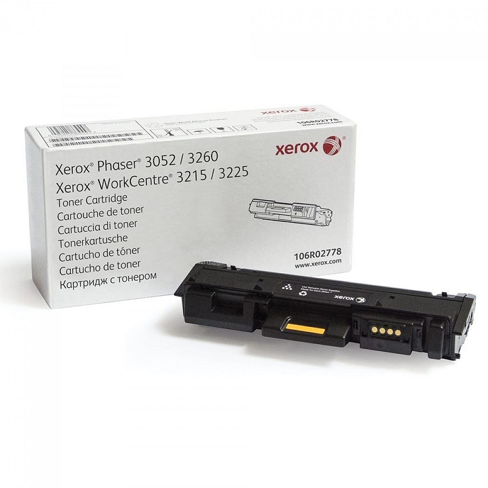Xerox Phaser 3052, 3260/ WorkCentre 3215, 3225 (3000 страници) тонер касета, черна