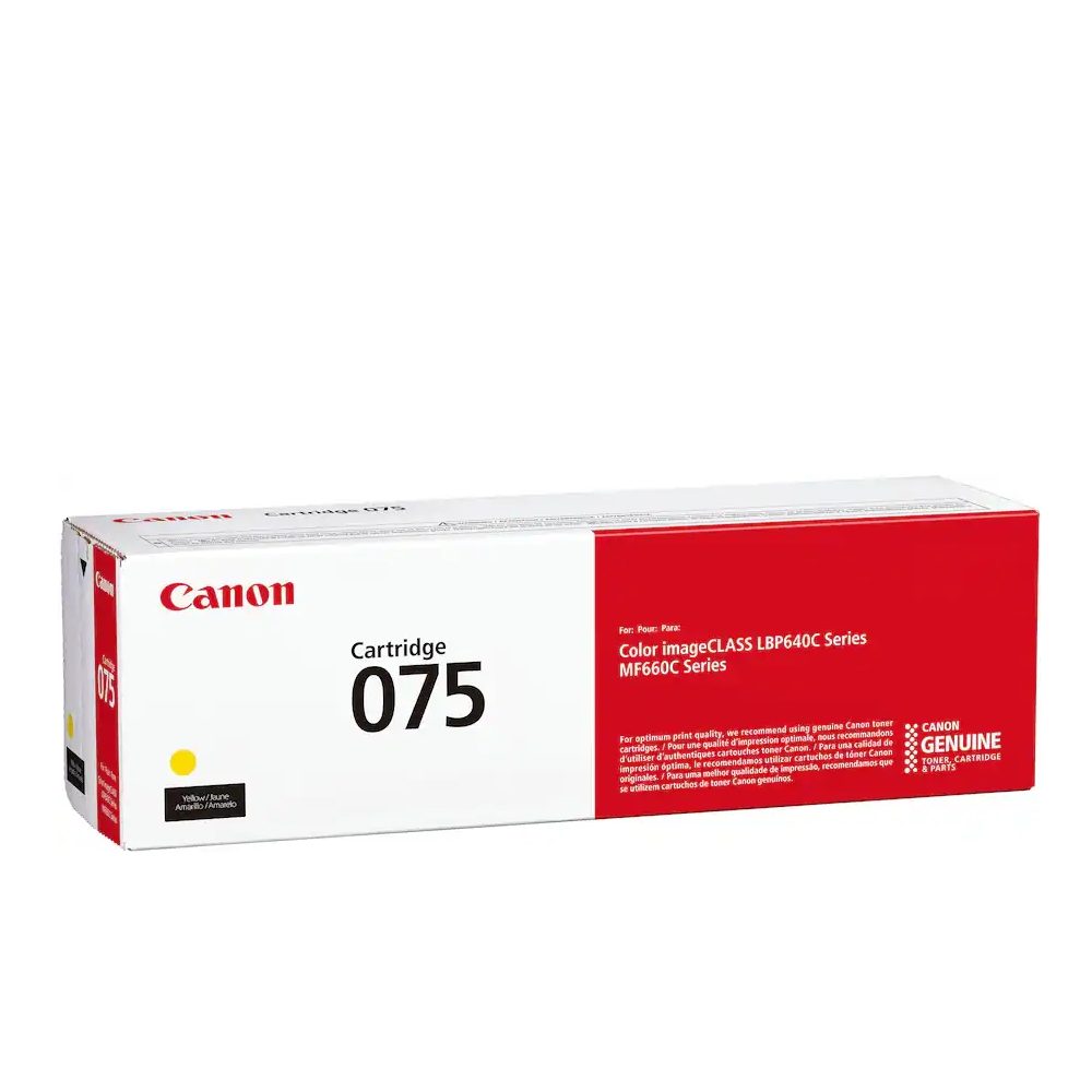 Тонер касета Canon CRG-075 Y