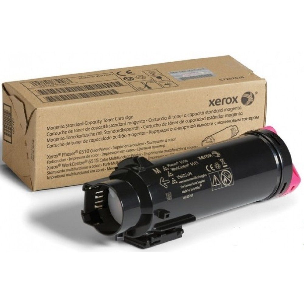 Xerox Magenta Standard Capacity Toner Cartridge за WorkCentre 6515/Phaser 6510 (1000 страници)