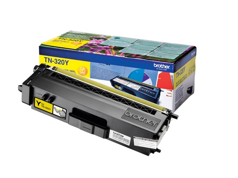 Brother TN-320Y Toner касета стандарт