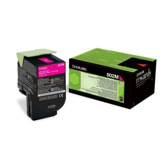 Lexmark 80C20M0 CX310, 410, 510 Magenta Return Programme 1K Toner Cartridge