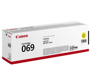 Тонер касета Canon CRG-069 Y