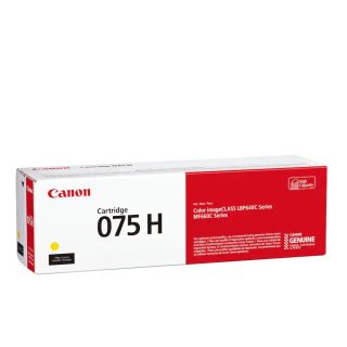 Тонер касета Canon CRG-075 H Y